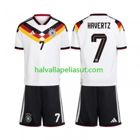 Jalkapallo Pelipaidat/Peliasut Saksa Kai Havertz 7 Lasten Kotipaita World Cup 2026 Lyhythihainen